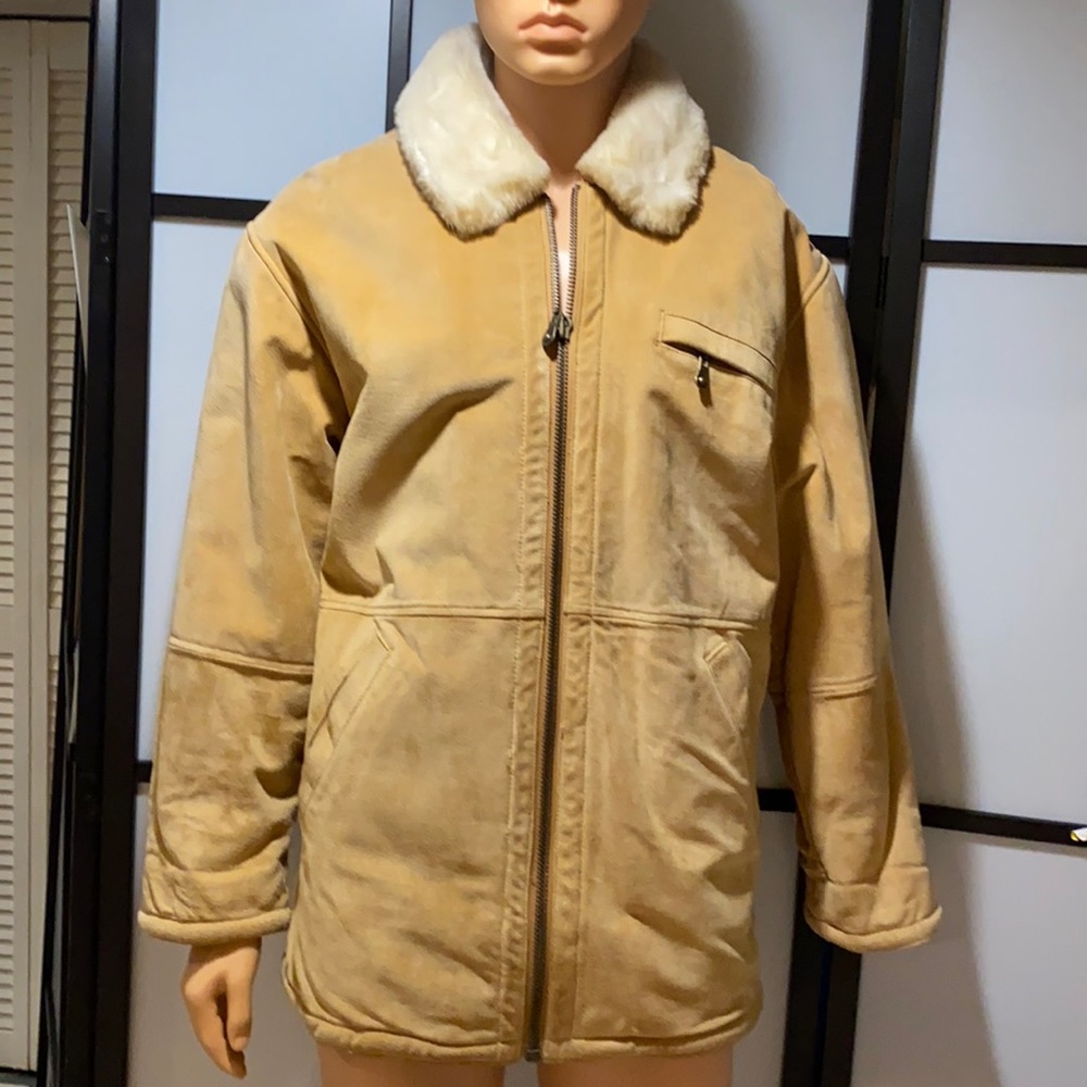 Jones New York genuine leather, size Medium, Color Tan, Unisex